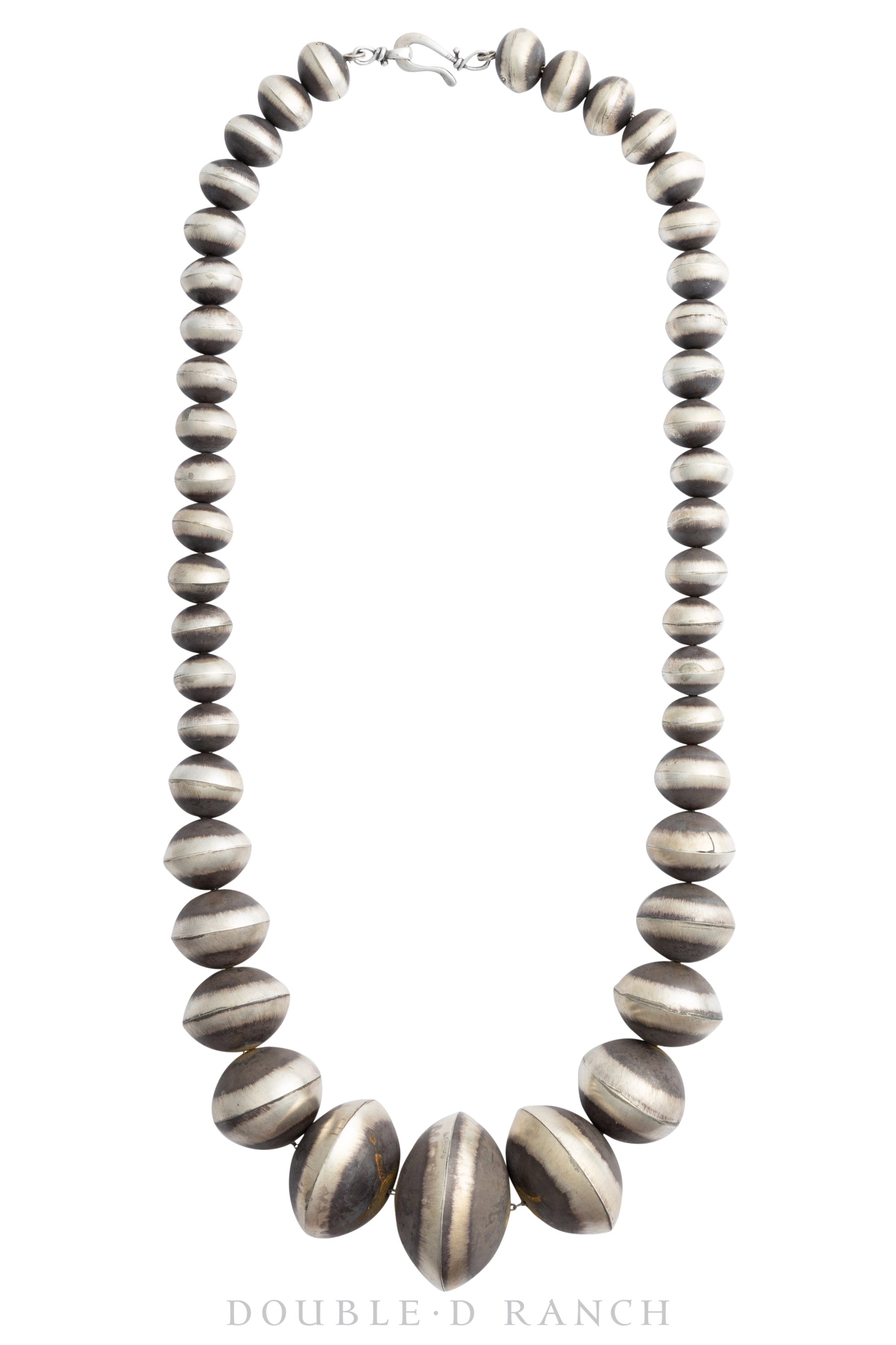 Necklace, Desert Pearls, Sterling Sliver, Huge, Contemporary, 1711