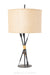 Miscellaneous, Lamp, Table, Arrows, Linen Shade, Pair, Vintage, 715