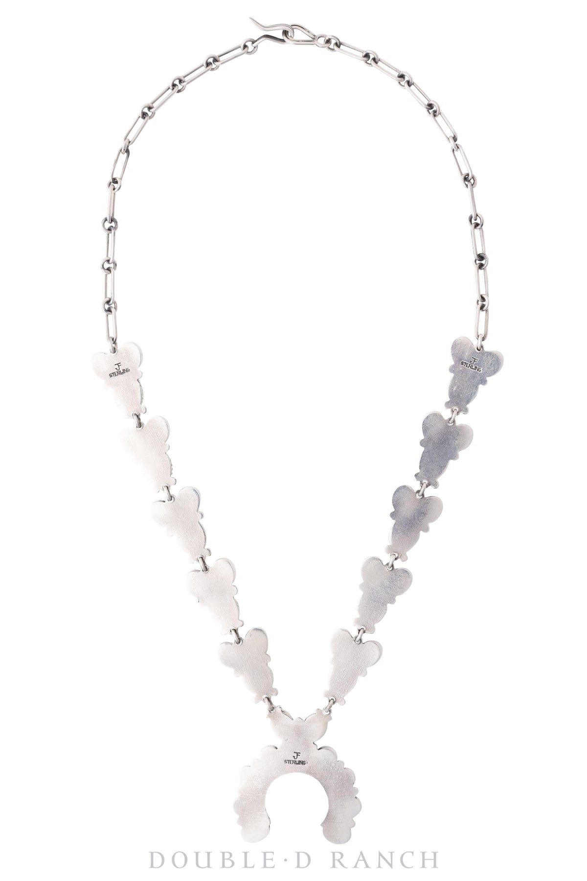 Necklace, Federico, Squash Blossom, Onyx, Mini, Hallmark, Contemporary, 1929