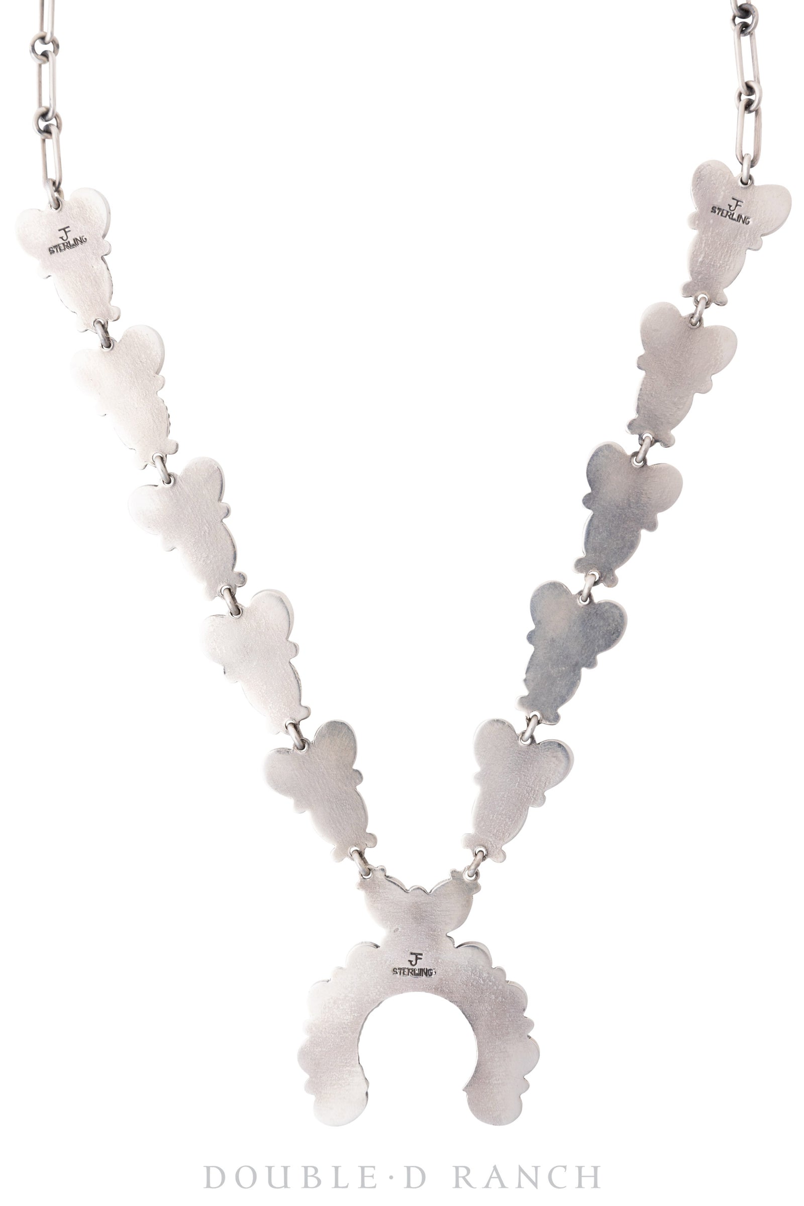 Necklace, Federico, Squash Blossom, Onyx, Mini, Hallmark, Contemporary, 1929