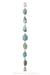 Bracelet, Federico, Chain Inlay, Turquoise, Hallmark, Contemporary, 3308