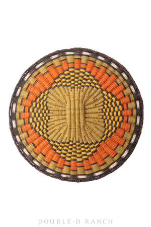 Miscellaneous, Basket, Hopi, Third Mesa, Polychrome, Vintage ‘60s, 644