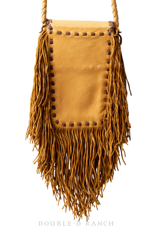 Bag, Bandolier, Leather, Fringed with Silverware, Award Winning, Contemporary, 2019, 1064