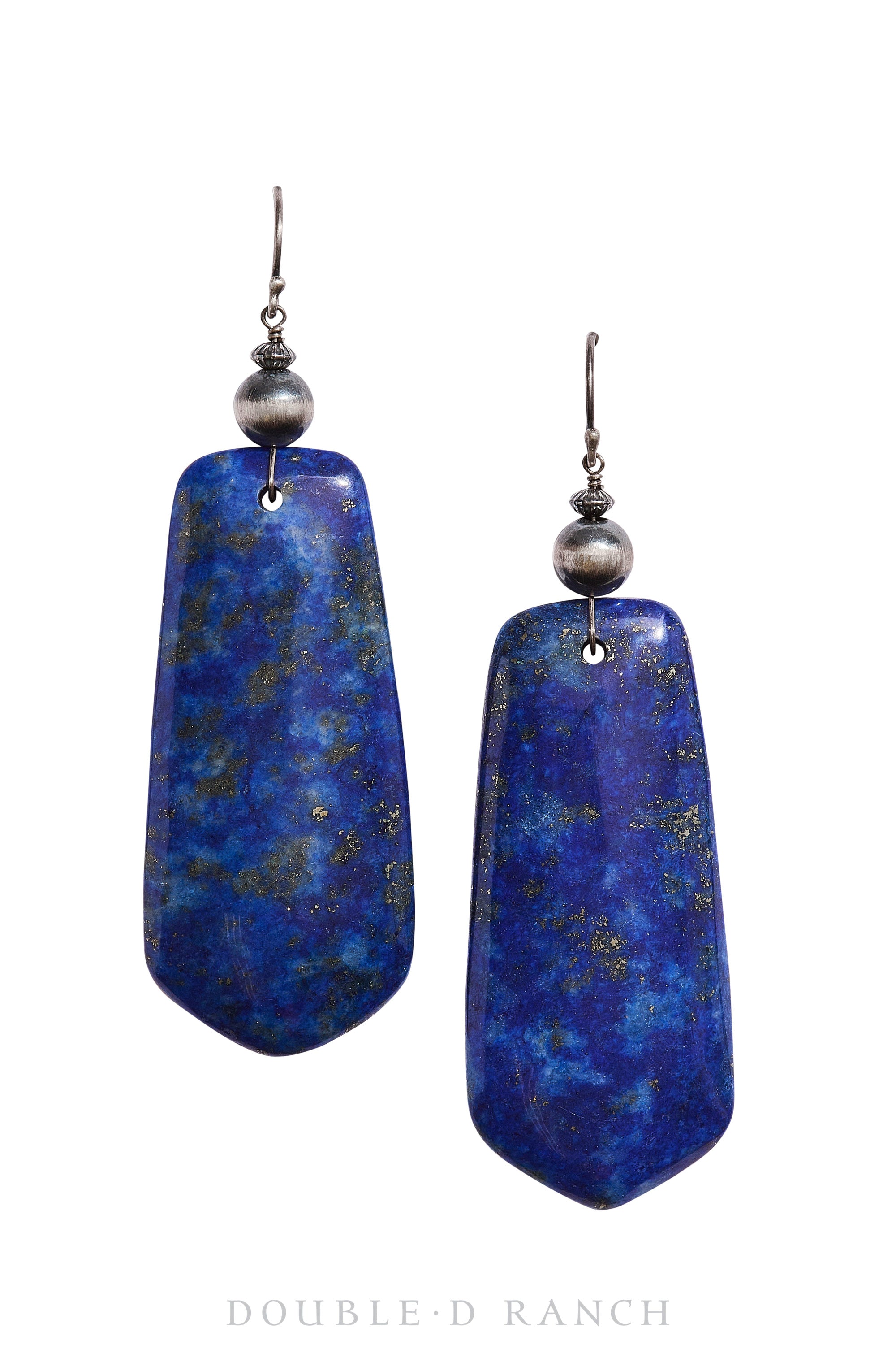 Earrings, Slab, Lapis Lazuli, Contemporary, 1153