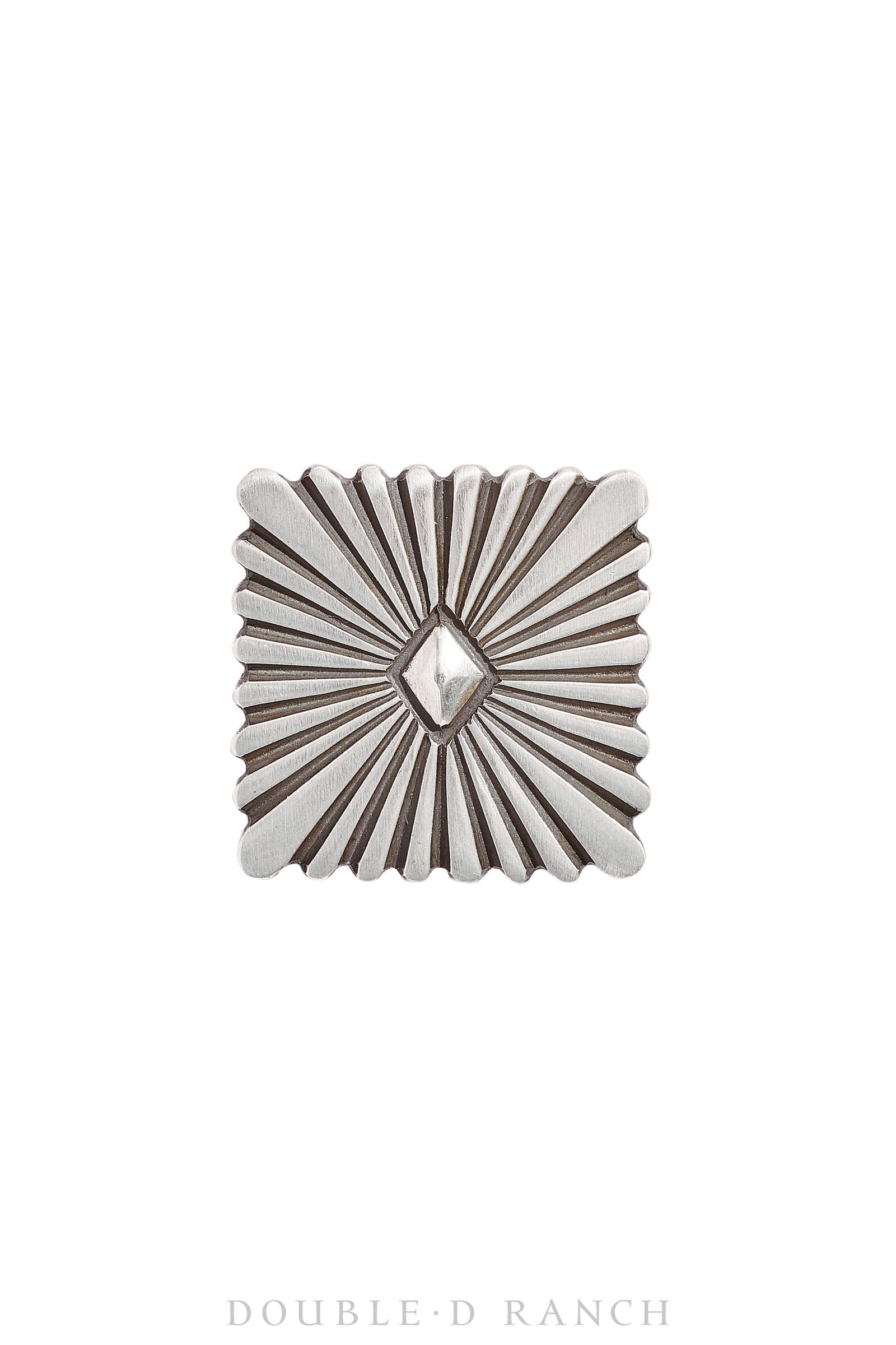 Ring, Concho, Sterling Silver, Hallmark, Contemporary, 1106