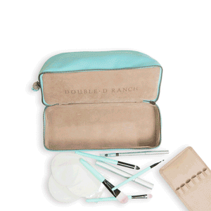 Travel Series - The Zippered Makeup & Brush Kit