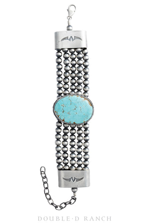 Cuff, Desert Pearls, Turquoise, Hallmark, Contemporary, 3279C