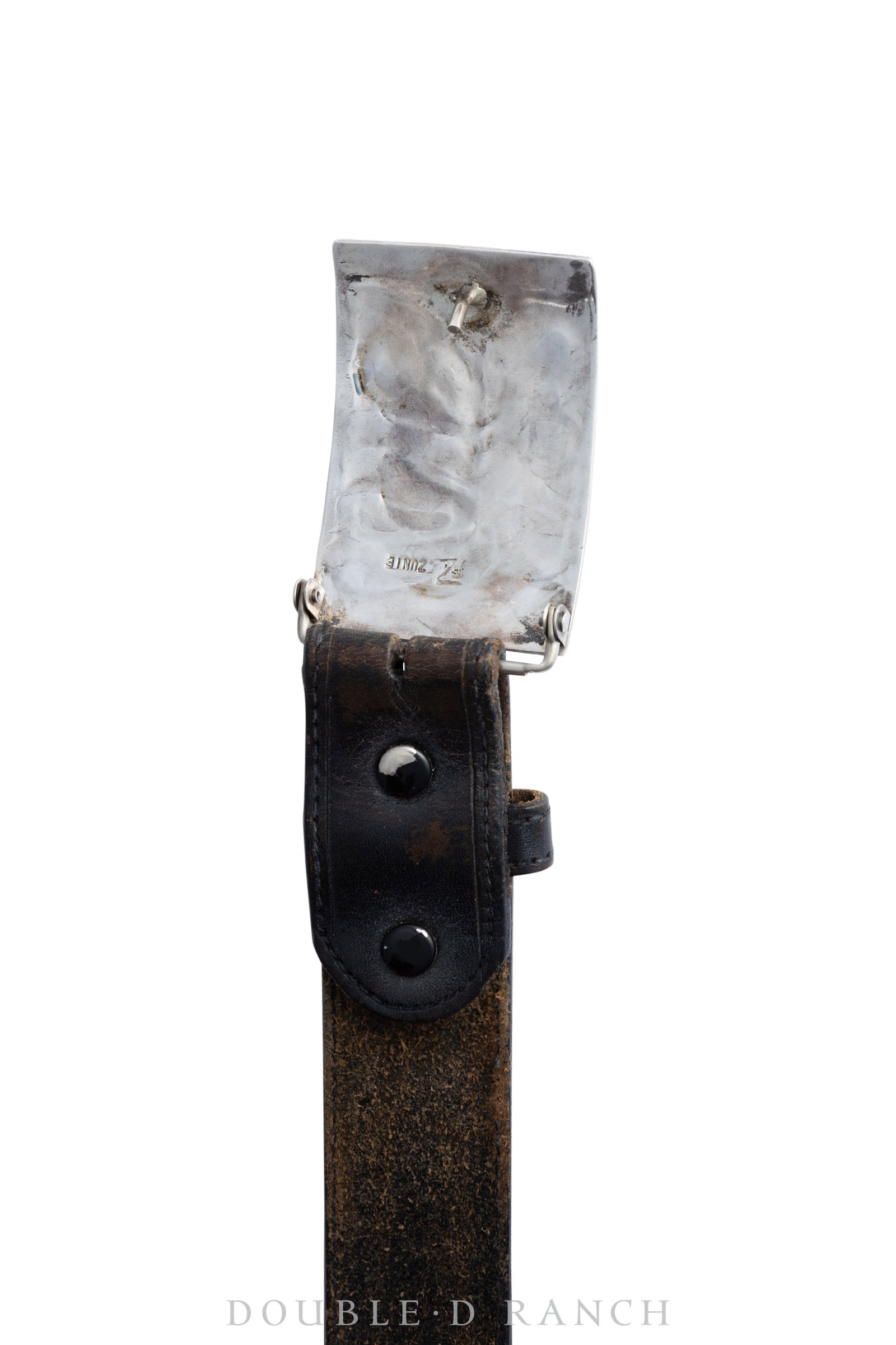 Belt & Bolo Set, Inlay, Conestoga Wagon, Lincoln Zunie, Hallmark, Vintage ‘50s, 1739